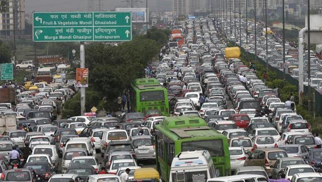 Traffic stress on road