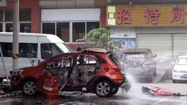 Electric Cars Explode