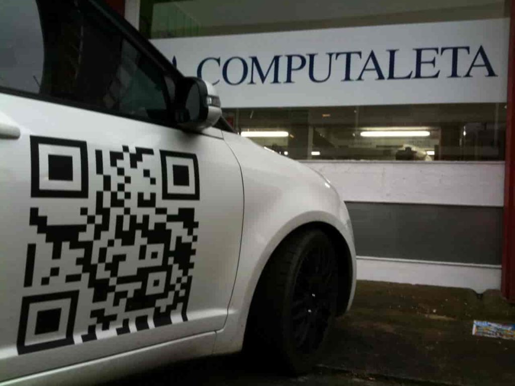 QR Codes On Cars