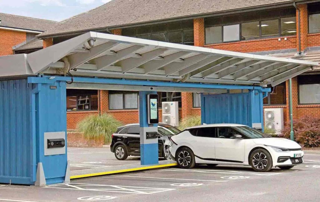 Pop-Up EV Charging Stations