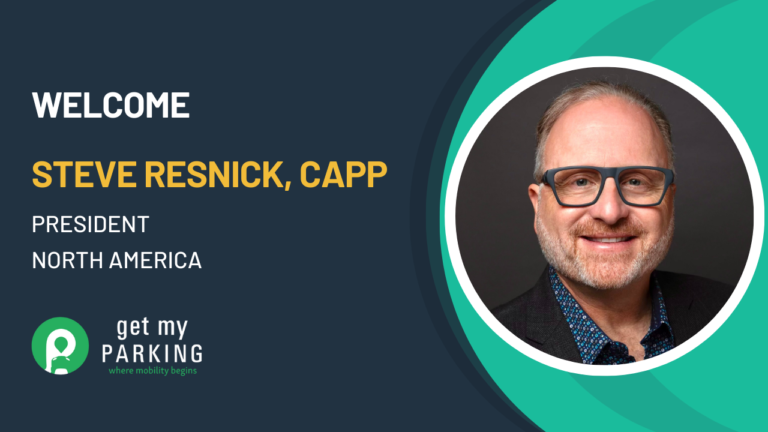 GeMyParking welcomes Steve Resnick, CAPP