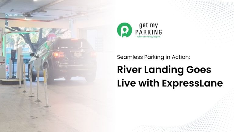 River Landing went live with Get My Parking's ExpressLane
