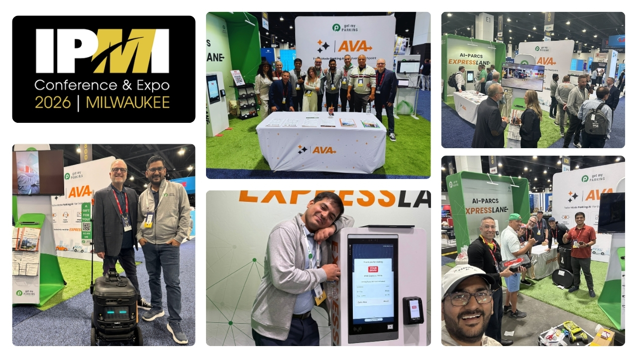 Get My Parking at IPMI 2026: Parking AI, Event Tech, Great Conversations, and Robots